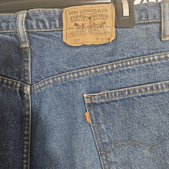 Vintage levis orange tab 517 levis size 42x32 - Picture 5 of 7